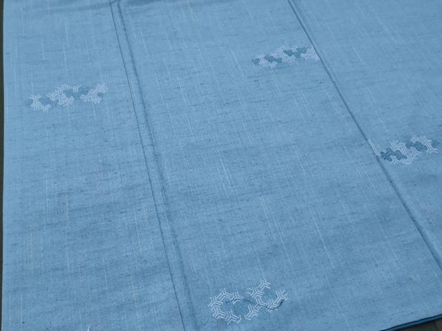 平和屋着物■上質な紬 毘沙門亀甲 正絹 逸品 CABG9752fb