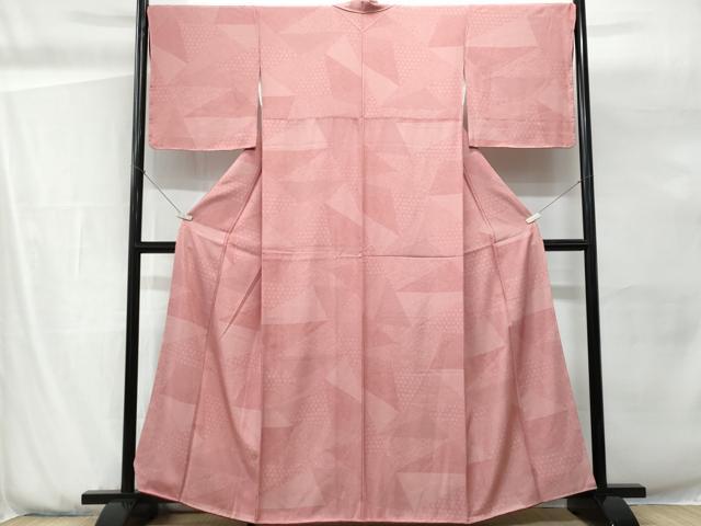 平和屋着物■江戸小紋 切嵌吉祥小紋柄 正絹 逸品 CABG9781fb