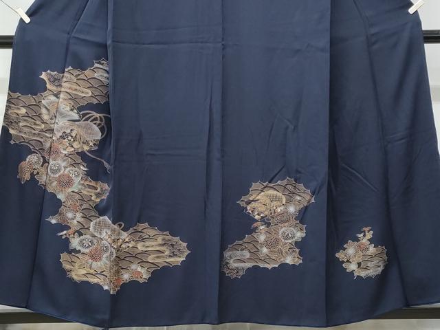 平和屋着物■訪問着 立波エ霞文箱花文 金彩 正絹 逸品 CABG9792fb