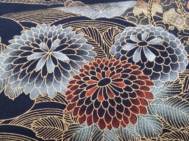 平和屋着物■訪問着 立波エ霞文箱花文 金彩 正絹 逸品 CABG9792fb