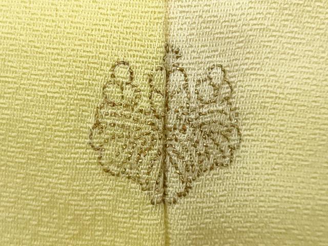 平和屋着物■訪問着 刺繍 孔雀文 暈し染め 正絹 逸品 CABG9829fb