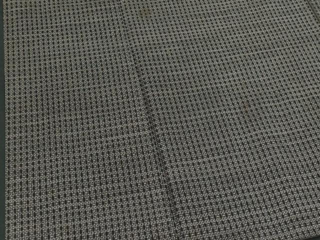 平和屋着物■本場大島紬 絣文様 正絹 逸品 CABG9848fb