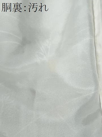 平和屋着物■上質な小紋 草花文 正絹 逸品 CABG9871fb