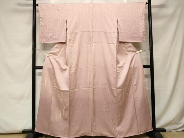 平和屋着物■訪問着 樹林青海波文 暈し染め 正絹 逸品 CABH0106ev