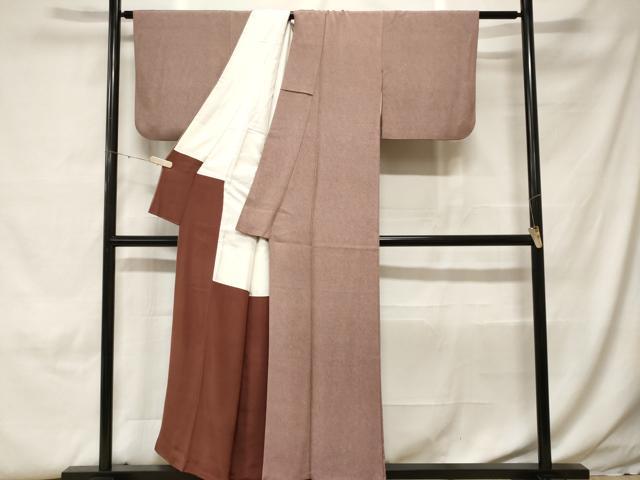 平和屋着物■江戸小紋 鮫小紋柄 正絹 逸品 CABH0160ev