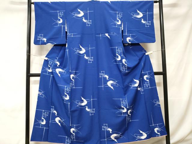 平和屋着物■小紋 伊勢海老 洗える着物 CABH0222ev