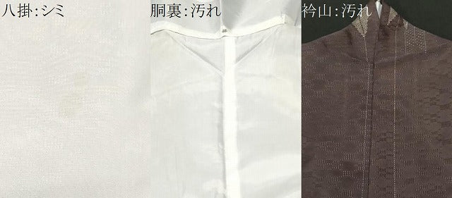 平和屋着物■小紋 雪輪矢羽文 洗える着物 CABH0227ev