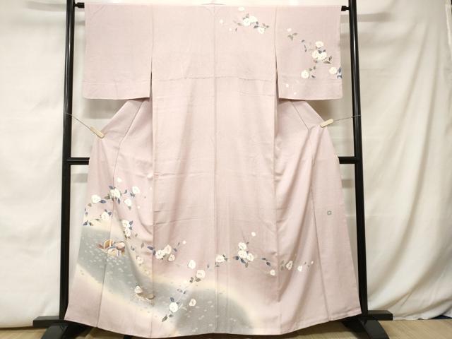 平和屋着物■訪問着 作家物 鴛鴦枝花文 暈し染め 正絹 逸品 CABH0245ev