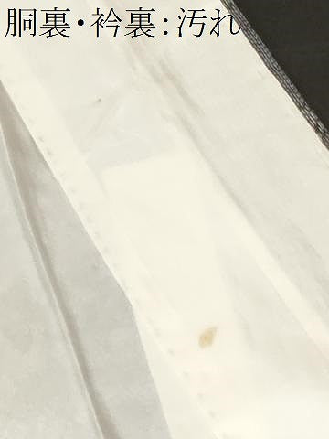 平和屋着物■上質な紬 草花文 正絹 逸品 CABH0290ev