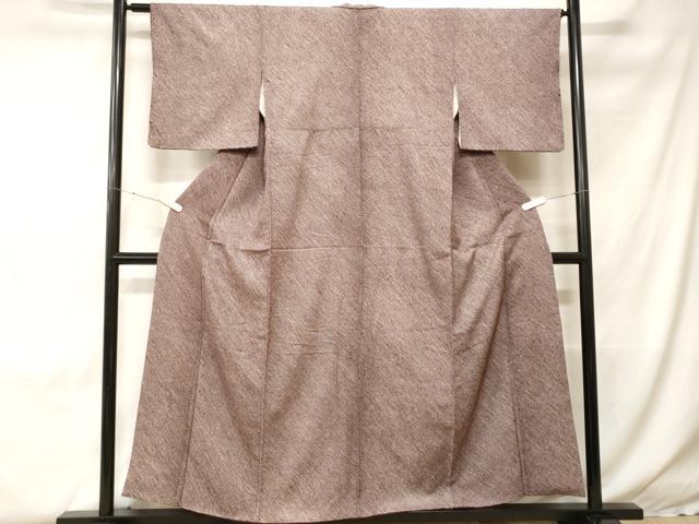 平和屋着物■大変加工の良い総絞り小紋 正絹 逸品 CABH0319ev