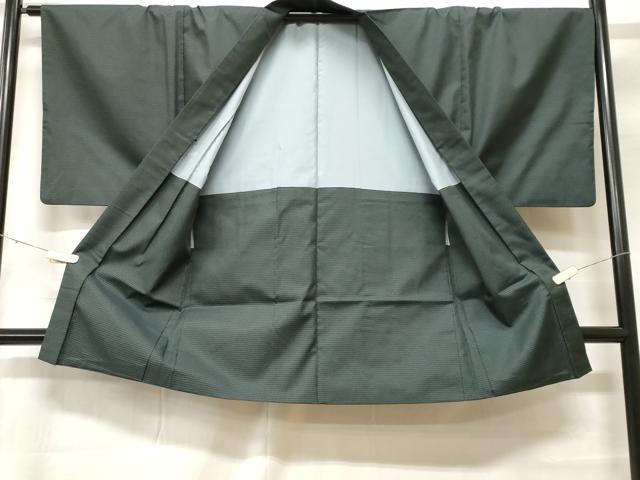平和屋着物■男性 紬 アンサンブル 100亀甲 総詰め 正絹 逸品 CABH0369ev