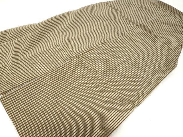 平和屋着物●男性 行灯袴 縞 正絹 逸品 CABH0372ev