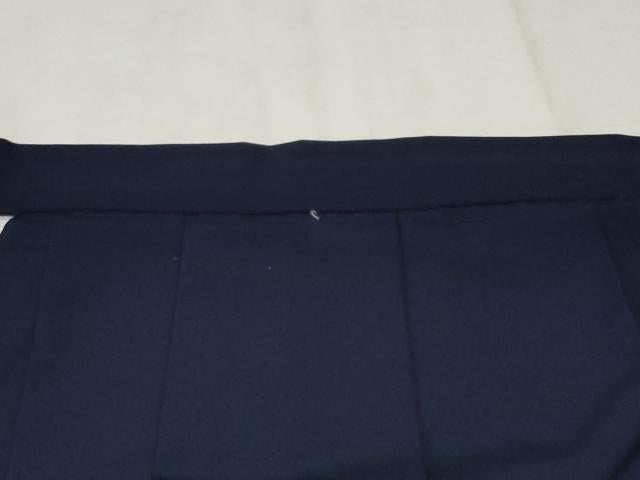 平和屋着物●女性 行灯袴 藍鉄色 ウール CABH0378ev