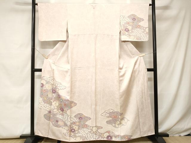 平和屋着物■中国三大刺繍 相良刺繍 訪問着 辻が花 正絹 逸品 CABH0436ev