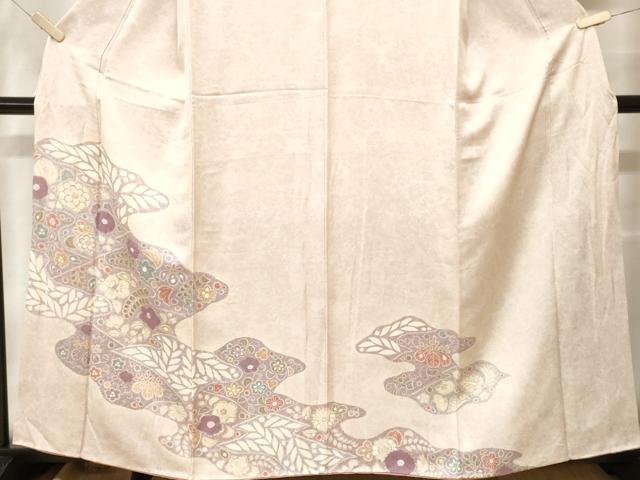 平和屋着物■中国三大刺繍 相良刺繍 訪問着 辻が花 正絹 逸品 CABH0436ev