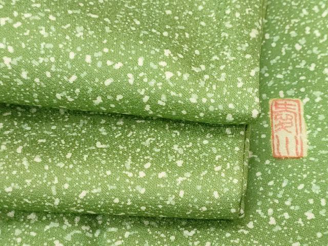 平和屋着物■上質な小紋 作家物 霰文 正絹 逸品 CABH0449ev