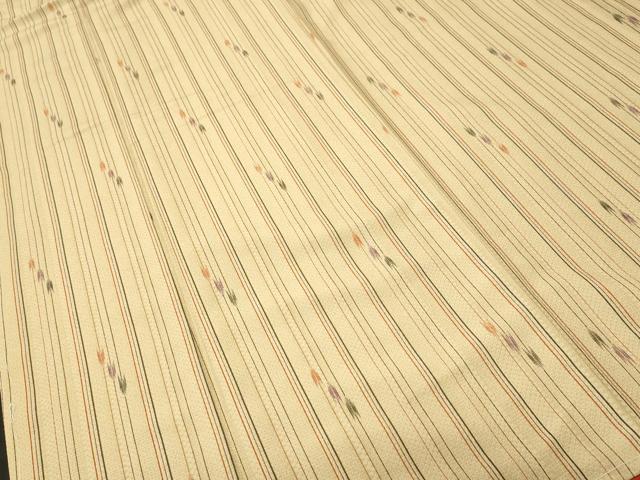 平和屋着物■上質な小紋 矢羽間道 洗える着物 未使用 CABH0463ev