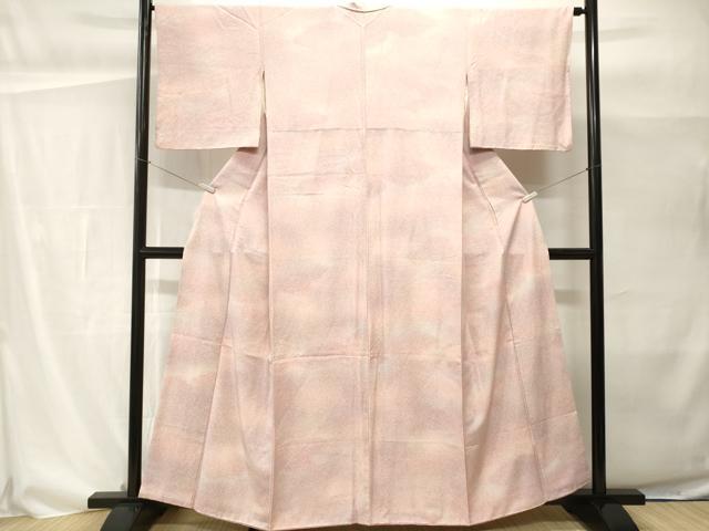 平和屋着物■上質な小紋 霞文 暈し染め 正絹 逸品 CABH0479ev