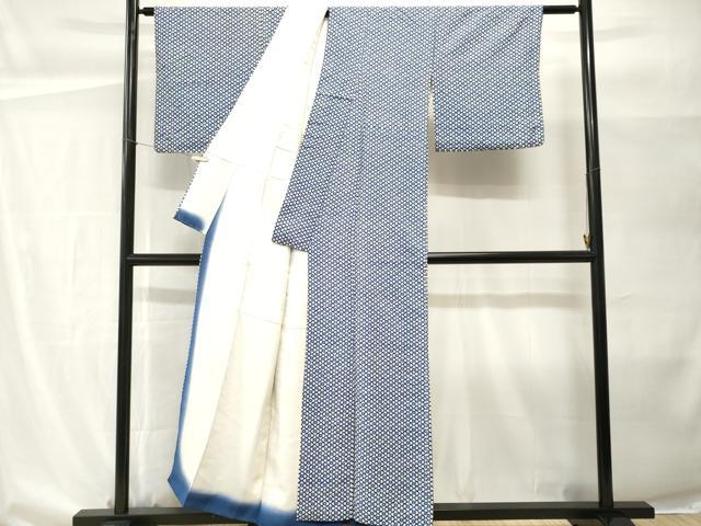 平和屋着物■上質な小紋 花菱文 正絹 逸品 CABH0482ev
