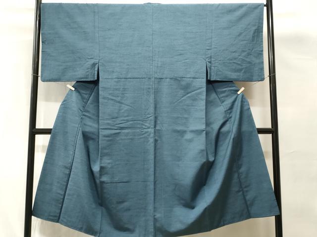 平和屋着物■男性 紬 薄縹色 正絹 逸品 CABH0652ev