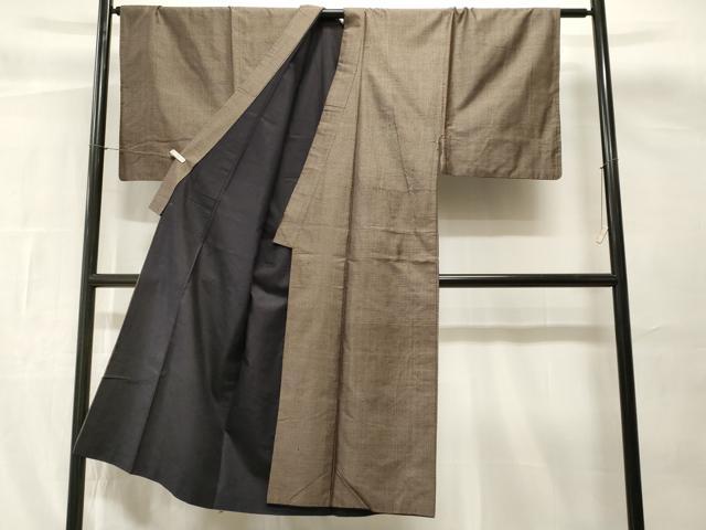 平和屋着物■男性 本場大島紬 80亀甲 総詰め 正絹 逸品 CABH0653ev