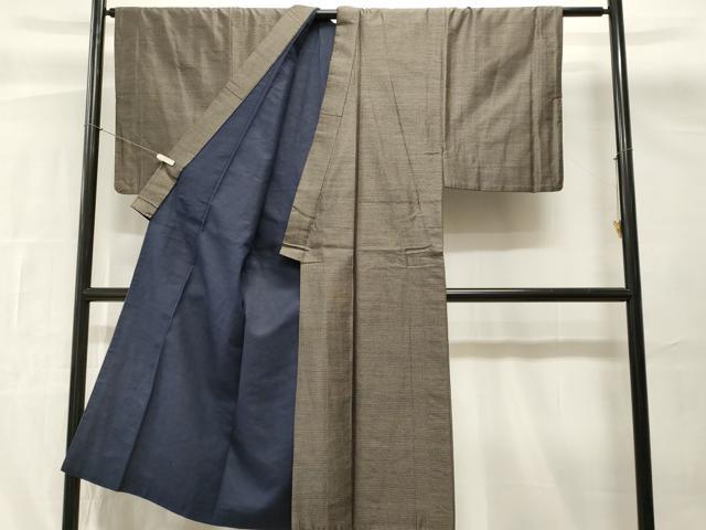 平和屋着物■男性 本場大島紬 80亀甲 総詰め 正絹 逸品 CABH0654ev