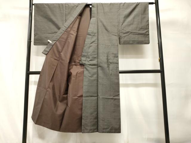 平和屋着物■男性 紬 霞文 正絹 逸品 CABH0704ev