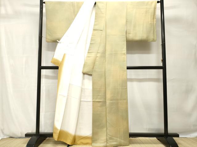 平和屋着物■上質な小紋 作家物 繧幻染 霞文 暈し染め 正絹 逸品 CABH0705ev