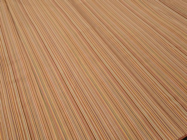 平和屋着物■上質な小紋 縞 正絹 逸品 CABH0753ev