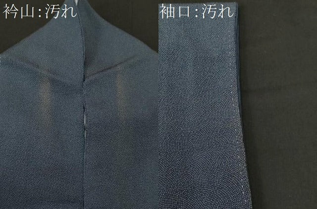 平和屋着物■江戸小紋 作家物 鮫小紋柄 正絹 逸品 CABH0762ev