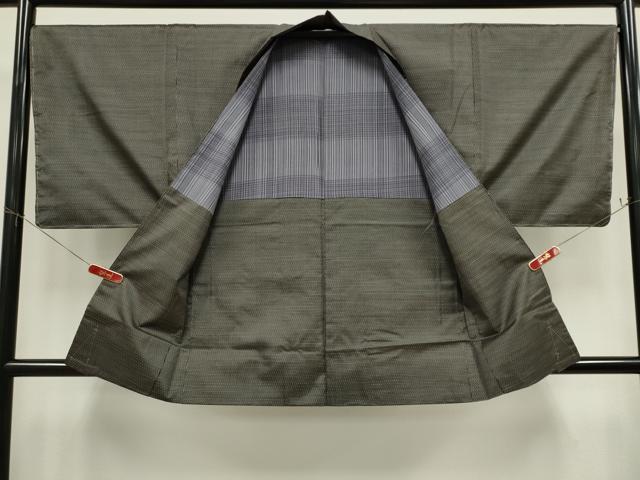 平和屋着物■男性 本場大島紬 アンサンブル 亀甲柄 正絹 逸品 未使用 CABH0808ou