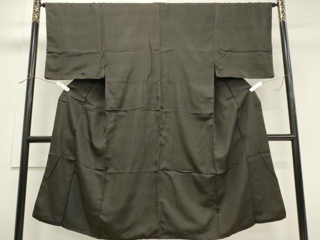 平和屋着物■男性 お召 縞 正絹 逸品 CABH0854ou