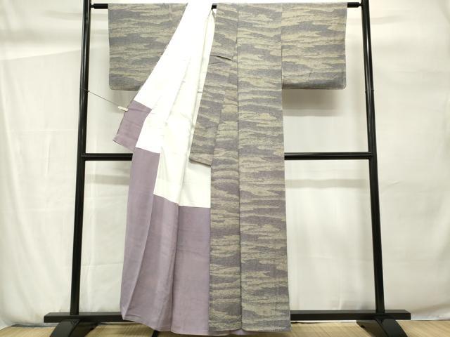 平和屋着物■江戸小紋 霞文 鮫小紋柄 正絹 逸品 未使用 CABH0876ou