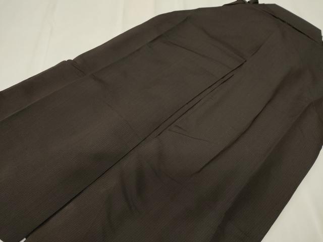平和屋着物●男性 行灯袴 お召地 縞 正絹 逸品 CABH0892ou