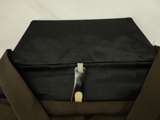 平和屋着物●男性 行灯袴 縞 正絹 逸品 CABH0893ou