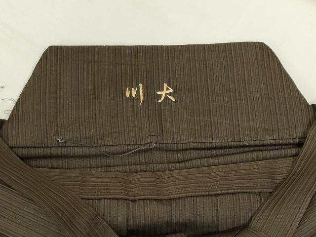平和屋着物●男性 行灯袴 縞 正絹 逸品 CABH0895ou