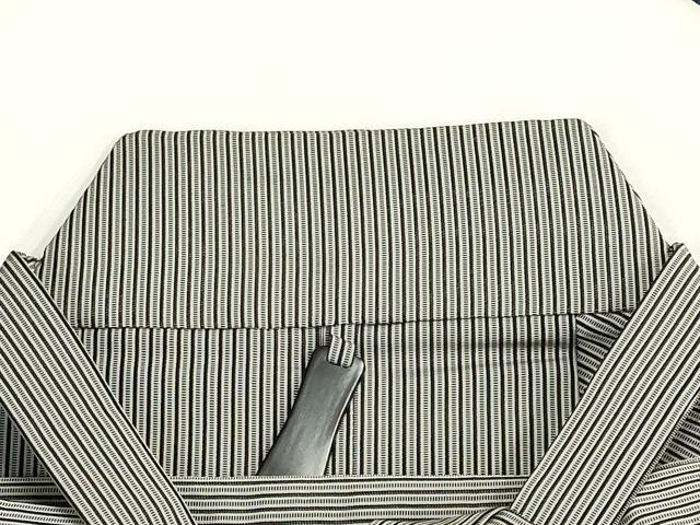 平和屋着物*夏物 男性 行灯袴 縦絽 縞 正絹 逸品 CABH0910ou