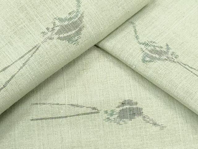 平和屋着物*夏物 彩芭蕉布 夏虫 証紙付き 正絹 逸品 CABH0925ou