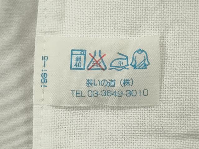 平和屋着物*夏物 長襦袢 草花文紗 洗える着物 CABH0935ou