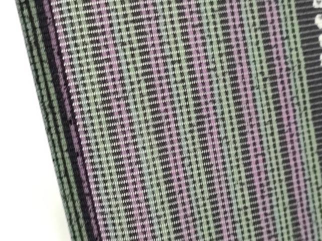 平和屋着物*夏物 小紋 絽 間道 正絹 逸品 CABH0954ou