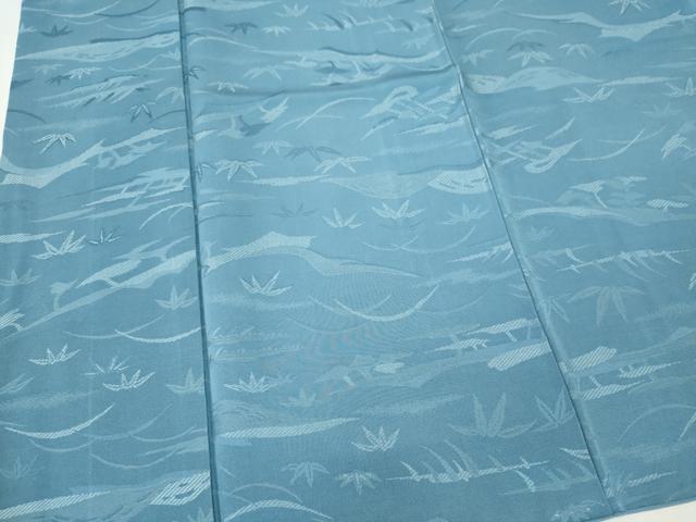平和屋着物■上質な色無地 草木地紋 桝花色 正絹 逸品 CABH1107ou