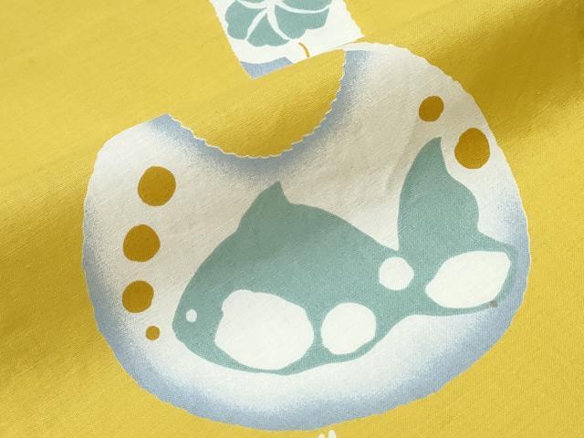 平和屋着物∴夏物 浴衣 注染 金魚 風鈴 綿 逸品 CABH1303ng