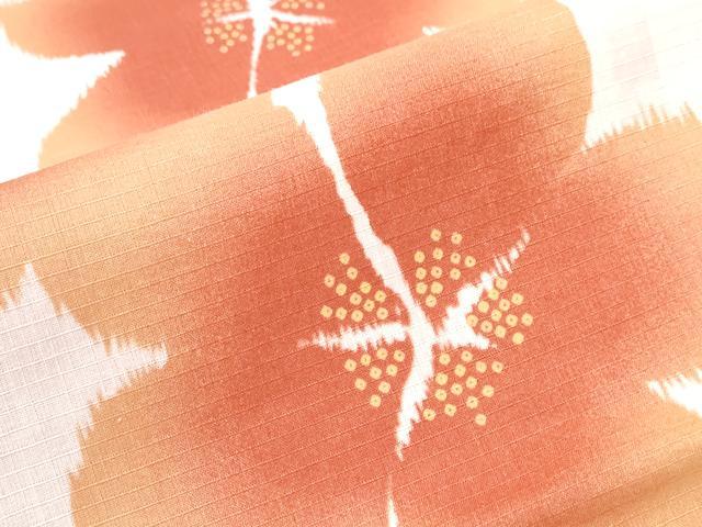 平和屋着物∴夏物 浴衣 綿紅梅 舞桜 綿 逸品 CABH1305ng