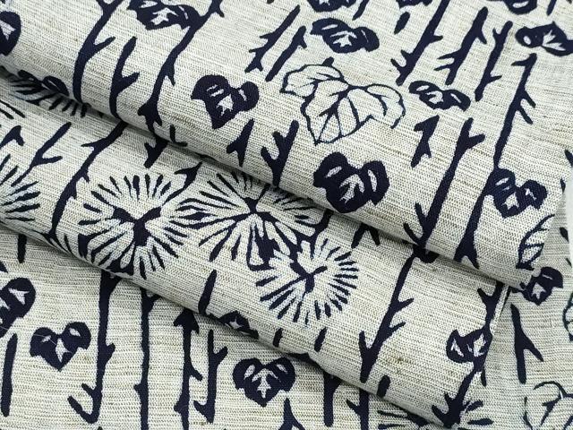 平和屋着物∴夏物 浴衣 注染 手縫い 枝松文 日本製 綿 逸品 CABH1312ng