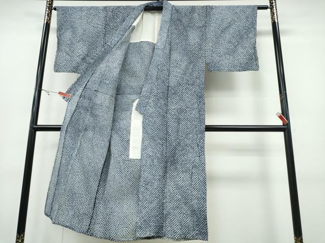 平和屋着物∴夏物 男性 浴衣 有松鳴海絞り 三浦絞り 綿 逸品 CABH1431ng