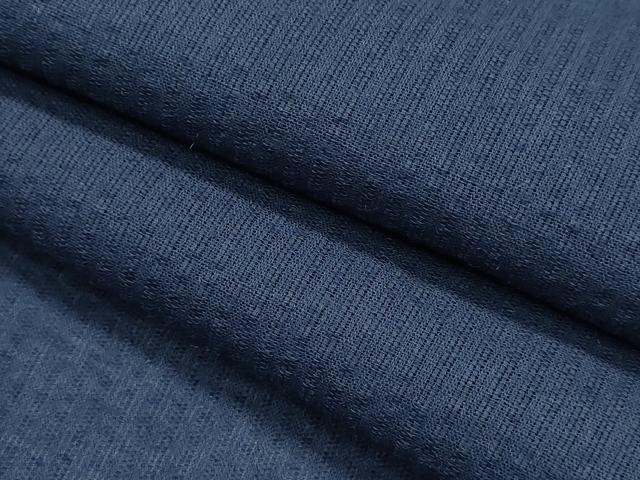 平和屋着物∴夏物 男性 浴衣 めんあさしじら 濃藍色 綿麻 逸品 新品 CABH1451ng