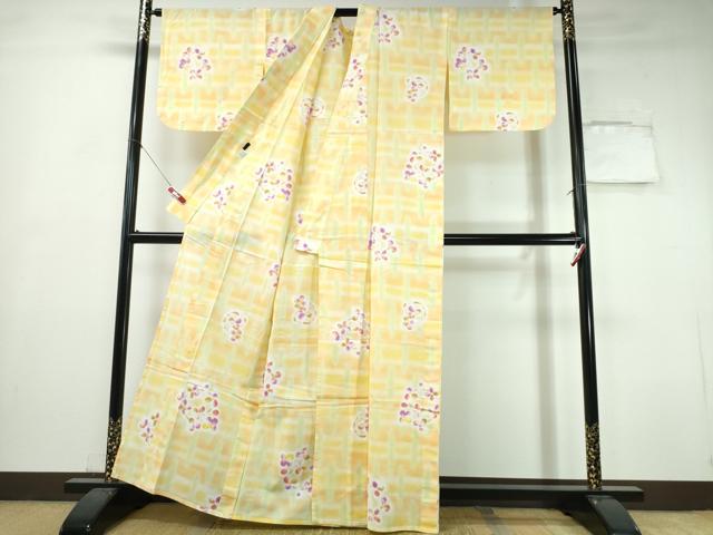平和屋着物∴夏物 ファッションブランド hiromichi nakano ヒロミチナカノ 浴衣 花丸文 逸品 CABH1558ng