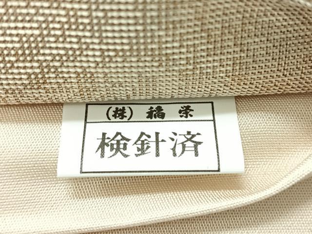 平和屋着物◎六通柄袋帯 更紗草花飛鳥文 正絹 逸品 CABH1882nb