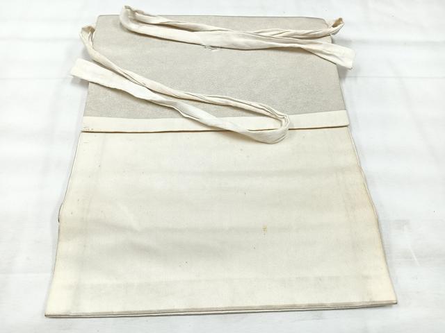 平和屋着物◎つけ帯 作家物 文字文 正絹 逸品 CABH1960nb