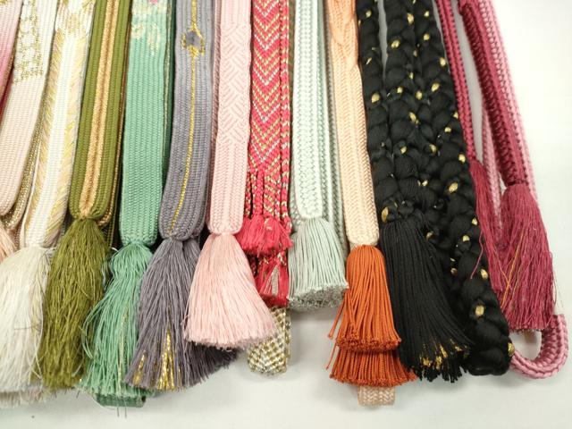 平和屋着物●和装小物 帯締め20本セット 高麗組 内記組 笹浪組 御岳組 礼装用 金銀糸 未使用多数 逸品 CABH2011ju